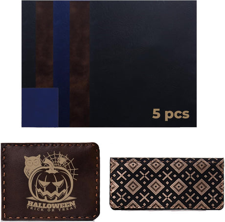 xTool Laserbare PU-Folie, 30,5 x 25,4 cm, in 5 verschiedenen Farben - 3D Material-Shop