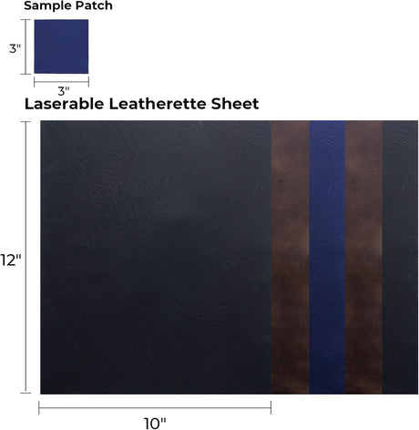 xTool Laserbare PU-Folie, 30,5 x 25,4 cm, in 5 verschiedenen Farben - 3D Material-Shop