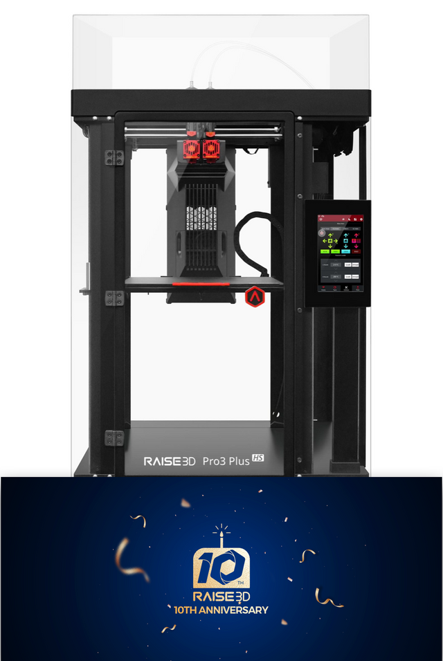 Special-Offer: Raise3D Pro3 Plus HS 3D-Drucker mit Dual-Extruder