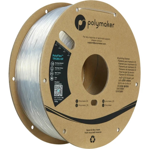PolyMaker PolyFlex™ TPU95-HF 1,75mm 1000g - 3D Material-Shop