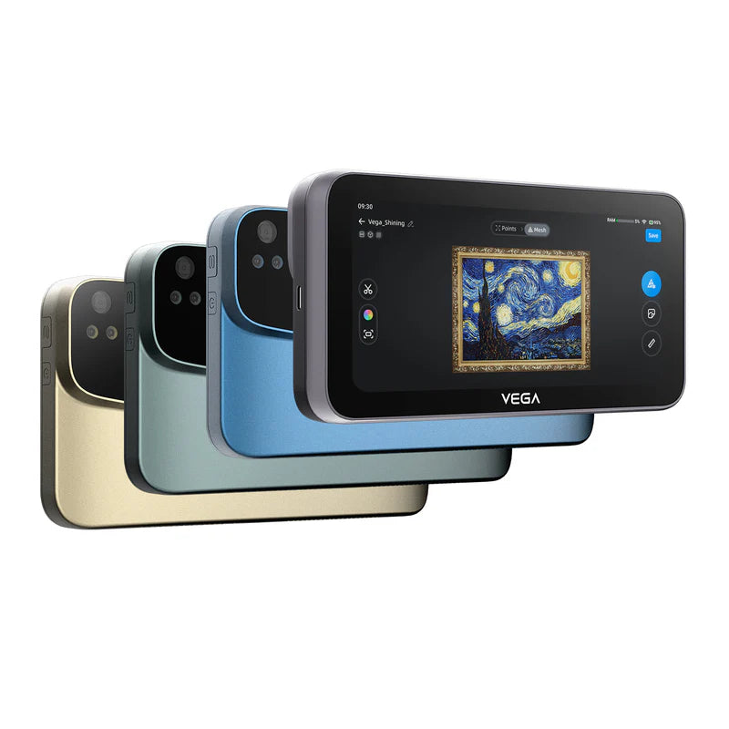 Refurbed: Shining3D EinStar VEGA 3D Scanner (Silver Blue) - 3D Material-Shop