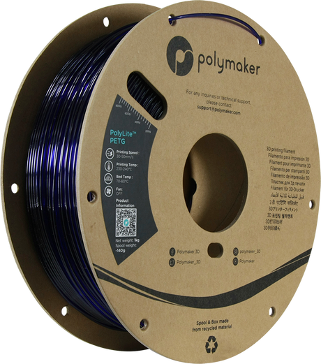 Polymaker - PolyLite™ PETG Filament 1,75mm 1000g - 3D Material-Shop