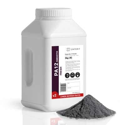 SINTERIT PA12 Smooth V2 Fresh Powder 2 kg - 3D Material-Shop