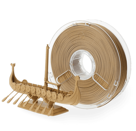 PolyMaker PolyWood™- 1,75mm - 600g - Filament mit Holzoptik - 3D Material-Shop