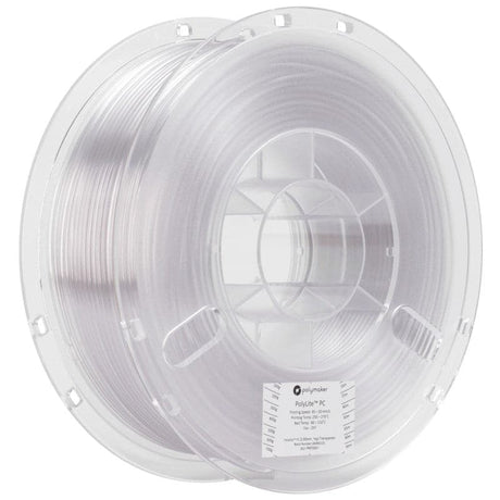 Polymaker PolyLite™ PC Filament Transparent 1,75mm 1000g - 3D Material-Shop