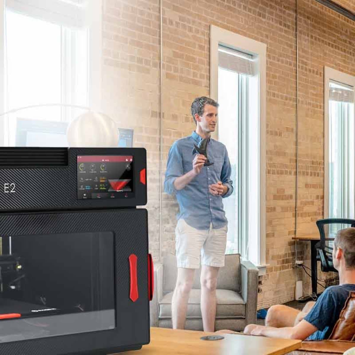 Raise3D E2 Mehrzweck-3D-Drucker mit IDEX-Dual-Extruder - 3D Material-Shop