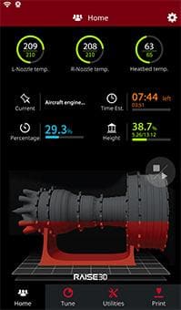 ALL-IN-ONE-Paket: Raise3D Pro2 Plus 3D-Drucker mit Dual-Extruder + Pro2 Build Plate + 3DSolex Düsen Kit + DimaFix Pen - 3D Material-Shop