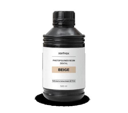 Zortrax Resin - DENTAL 500ml - 3D Material-Shop