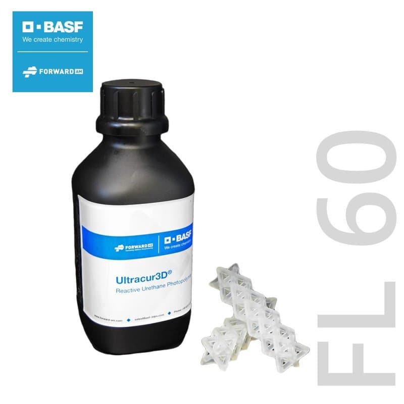 BASF Ultracur3D FL 60 Flexible Resin - 3D Material-Shop