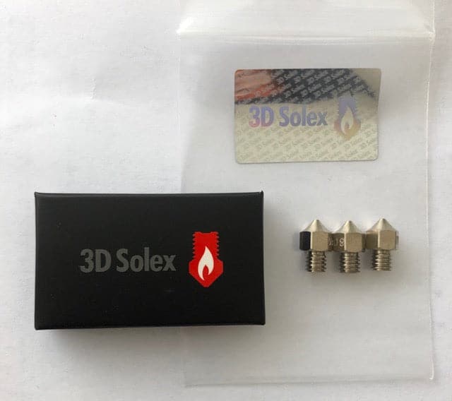3D Solex Raise3D Pro2/Pro3 25-40-80 Düsen Kit - 3D Material-Shop