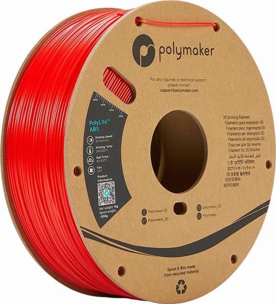 Polymaker - PolyLite™ ABS Filament 1,75mm 1000g - 3D Material-Shop