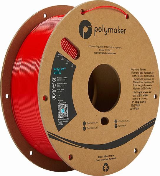 Polymaker - PolyLite™ PETG Filament 1,75mm 1000g - 3D Material-Shop