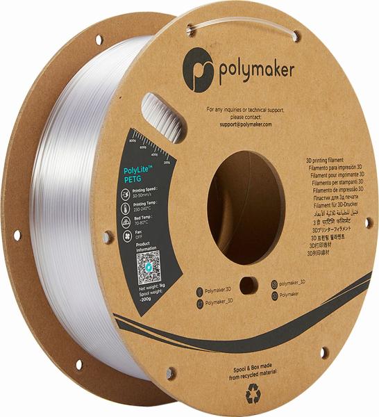 Polymaker - PolyLite™ PETG Filament 1,75mm 1000g - 3D Material-Shop