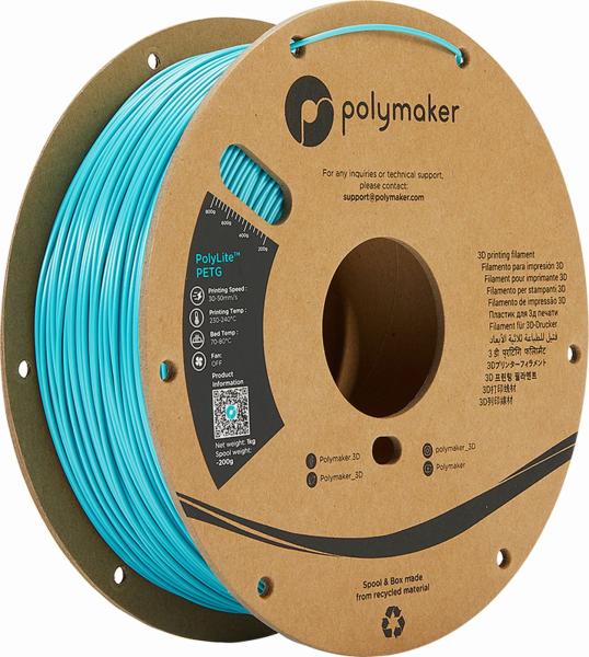 Polymaker - PolyLite™ PETG Filament 1,75mm 1000g - 3D Material-Shop