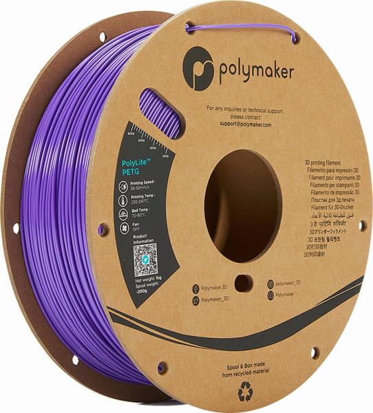 Polymaker - PolyLite™ PETG Filament 1,75mm 1000g - 3D Material-Shop