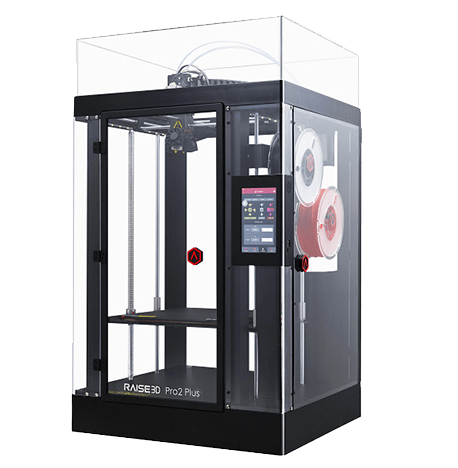 ALL-IN-ONE-Paket: Raise3D Pro2 Plus 3D-Drucker mit Dual-Extruder + Pro2 Build Plate + 3DSolex Düsen Kit + DimaFix Pen - 3D Material-Shop