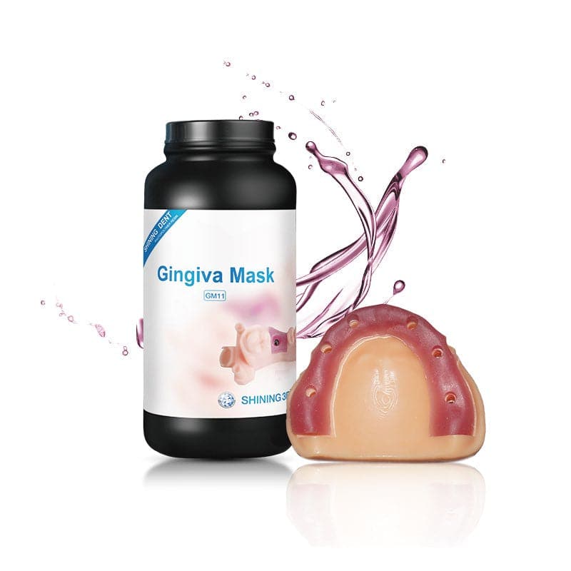 Shining3D Gingiva Mask GM11 Resin - 3D Material-Shop