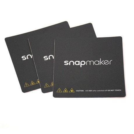 Snapmaker Sticker Sheet 3er Pack Original - 3D Material-Shop
