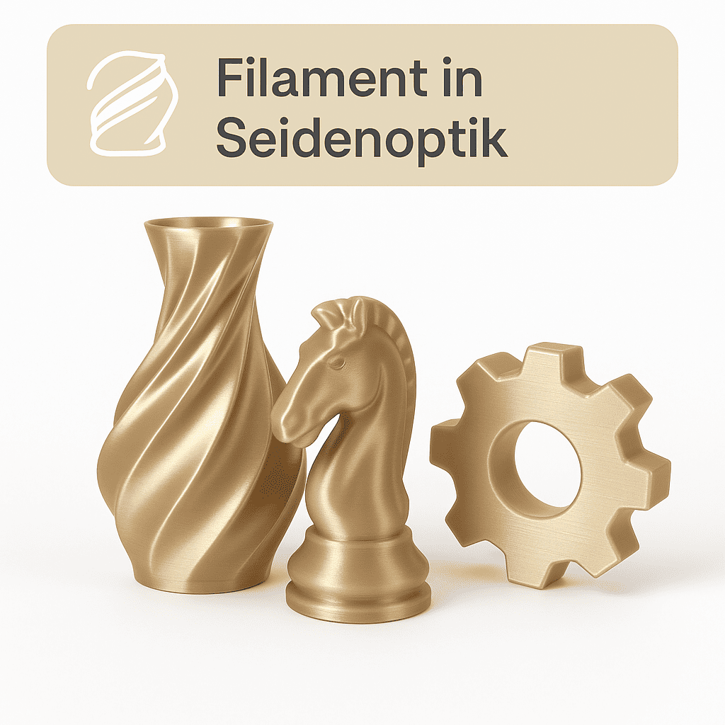Silk 3D-Druck Filament in Seidenoptik - [3D Material-Shop]