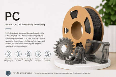 Polycarbonat 3D-Druck Filament