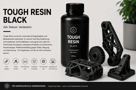 Tough Resin – robustes 3D-Druckharz für starke & stabile Bauteile