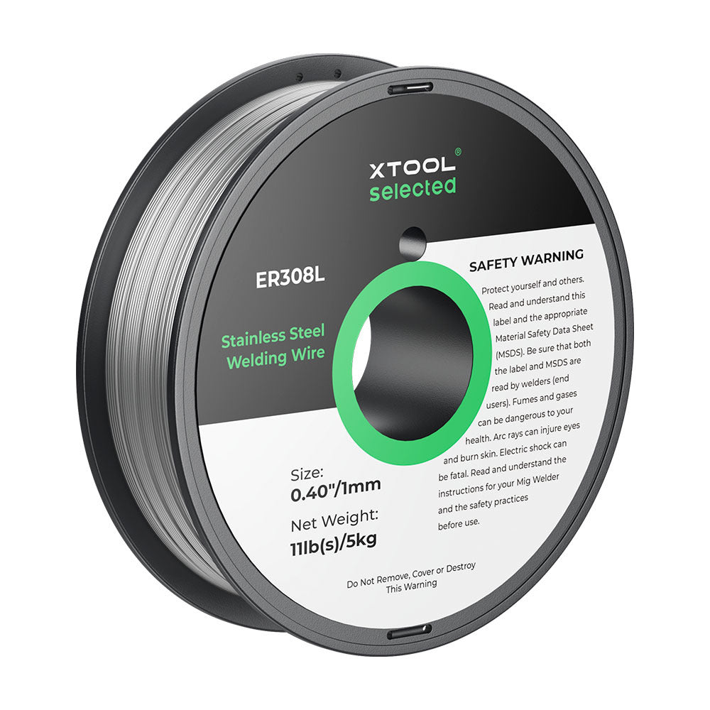 xTool 1 mm ER308L Edelstahl-Schweißdraht, 5 kg Spule für MetalFab - [3D Material-Shop]