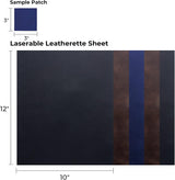 xTool Laserbare PU-Folie, 30,5 x 25,4 cm, in 5 verschiedenen Farben - 3D Material-Shop 
