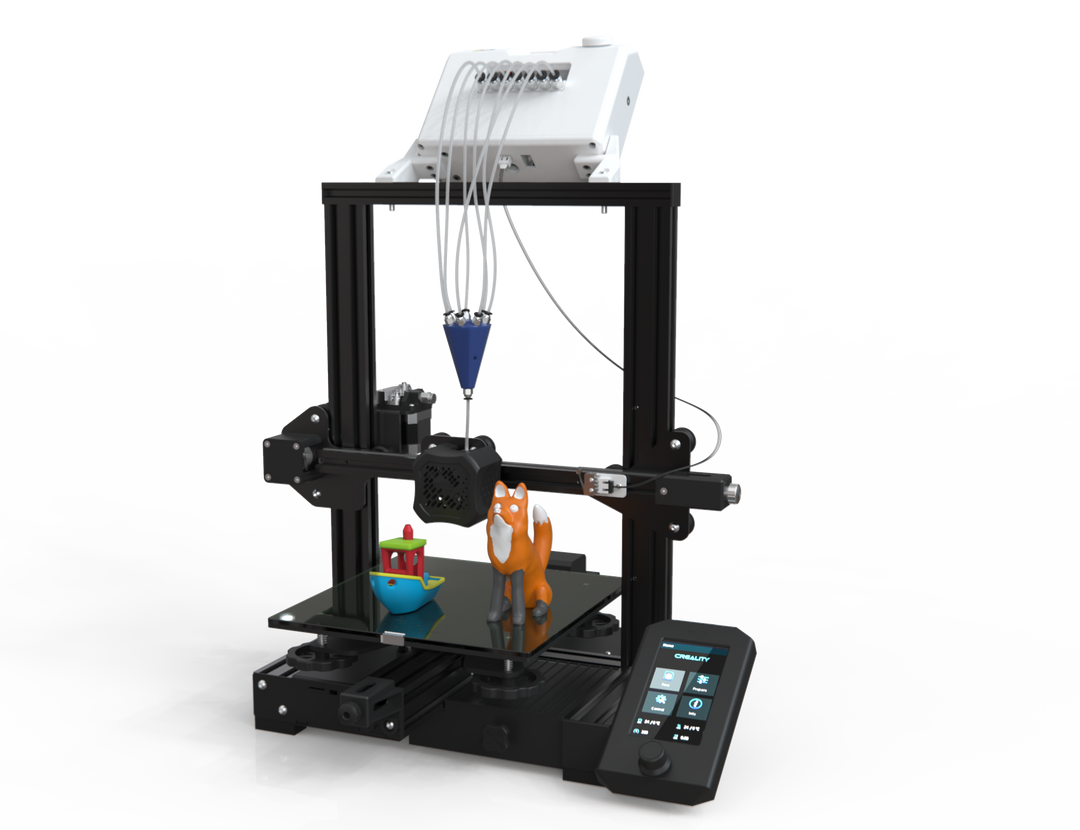 Co Print Multi-Filament 3D-Druck Modul - [3dmaterial-shop]