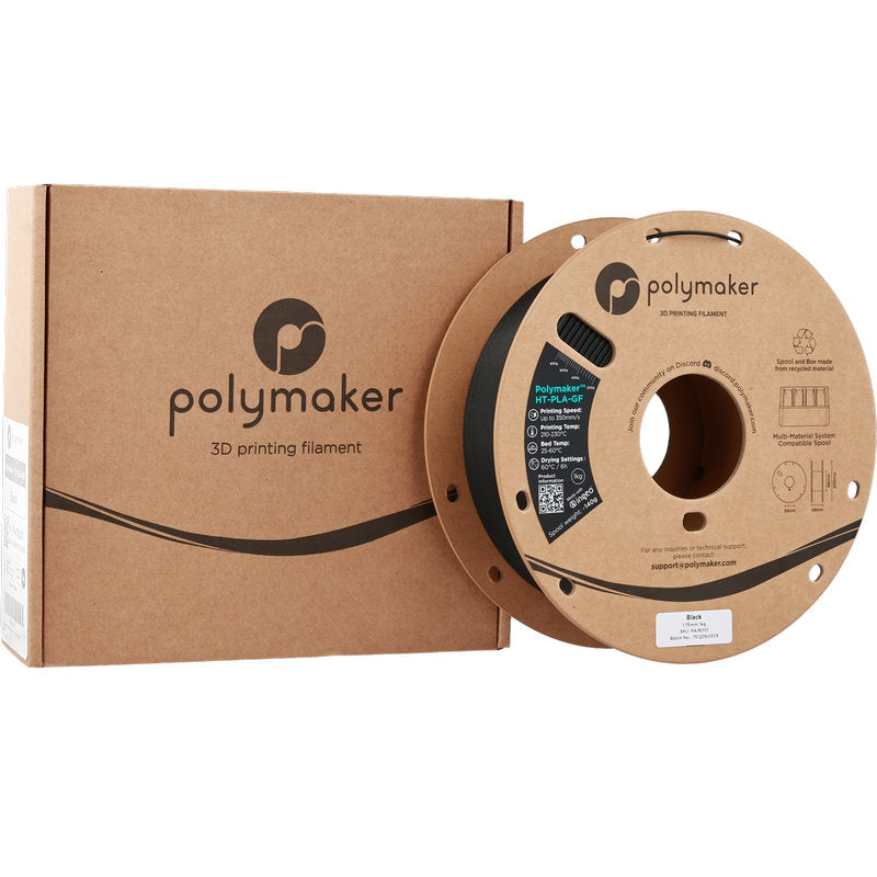 Polymaker HT-PLA-GF Black - 1,75 mm - 1000 g - [3D Material-Shop]