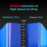 Polymaker PolySonic™ PLA Pro - High Speed Tough PLA - [3dmaterial-shop]