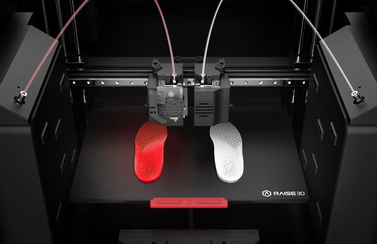 Raise3D E2 Mehrzweck-3D-Drucker mit IDEX-Dual-Extruder - [3D Material-Shop] 