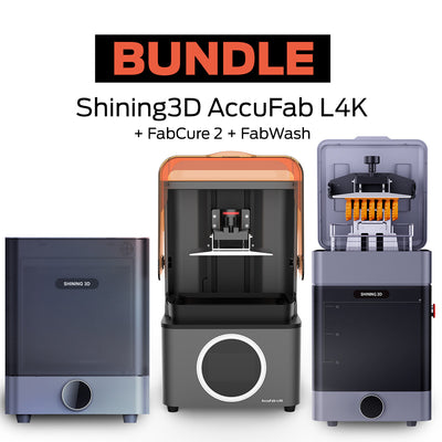Shining 3D AccuFab-L4K Set + FabCure 2 + FabWash - [3dmaterial-shop]