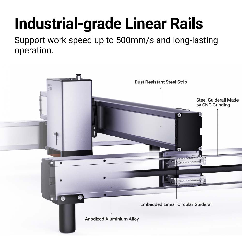 Snapmaker Ray 40W Lasergravierer und Schneidegerät mit Gehäuse - [3dmaterial-shop]