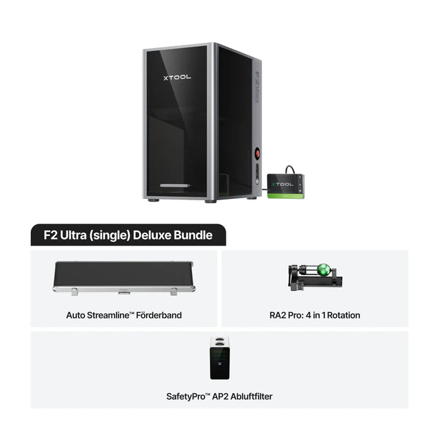 Bundle: xTool F2 Ultra (single) Deluxe Bundle - [3D Material-Shop]