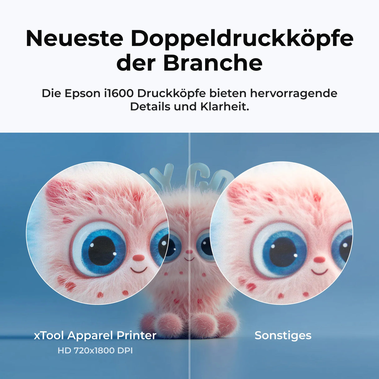 xTool Apparel Printer One-Click-DTF-Drucker - [3D Material-Shop]