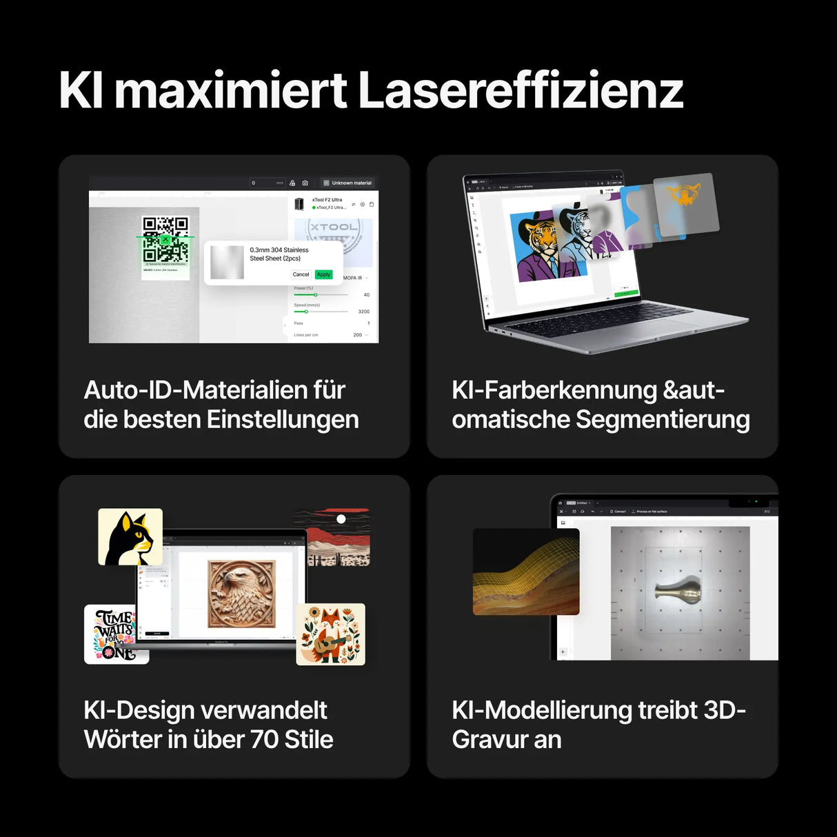 Bundle: xTool F2 Ultra (single) + Förderband - [3D Material-Shop]