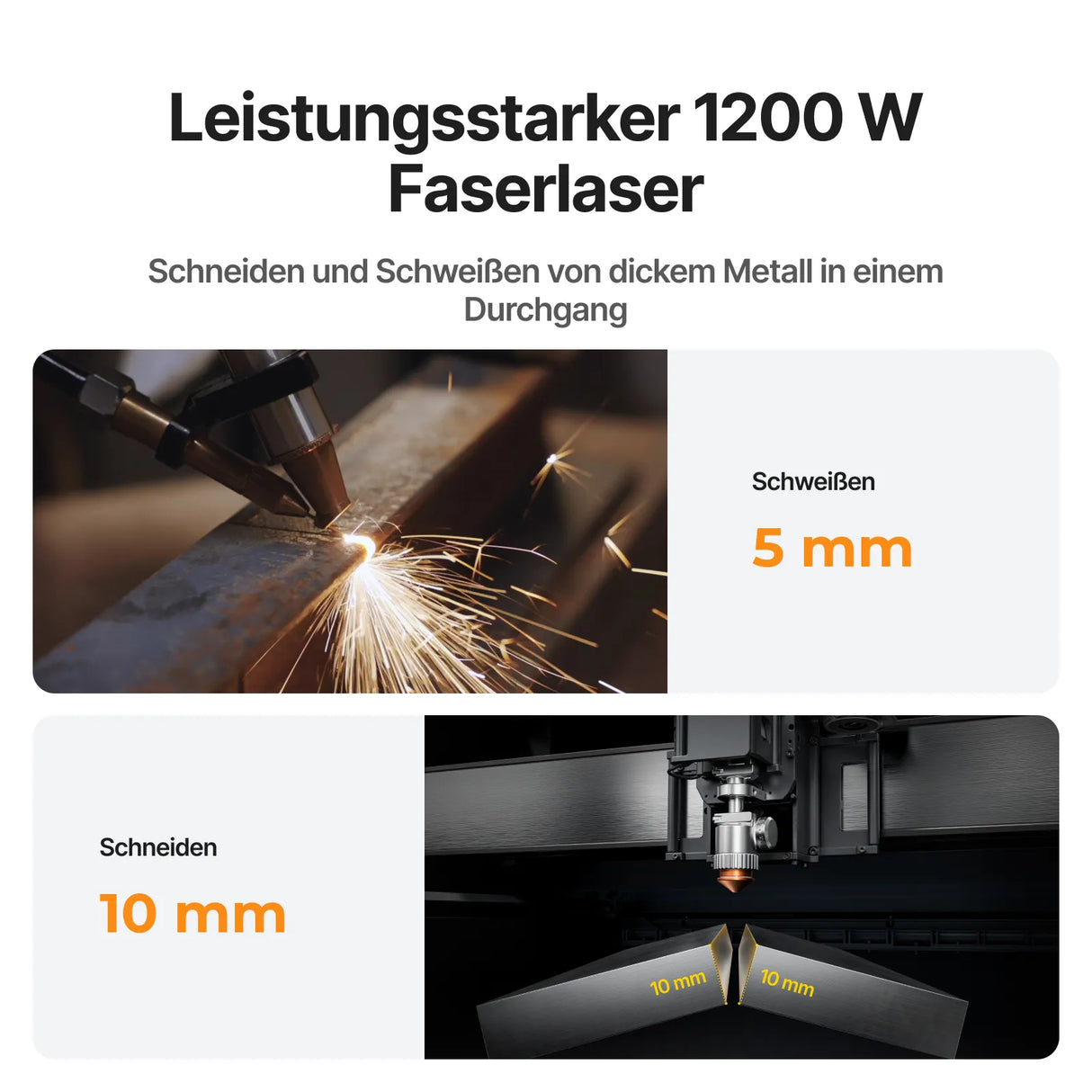 xTool MetalFab 800W Laserschweißgerät (LK4) - [3D Material-Shop]