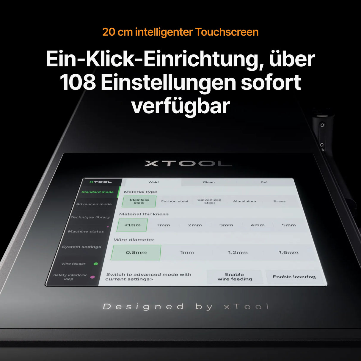 xTool MetalFab 800W Laserschweißgerät (LK4) - [3D Material-Shop]