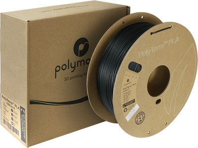 Polymaker PolyTerra PLA Edition R Schwarz - 3D Material-Shop 