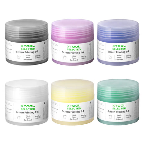 Basic Color Screen Printing Ink Set_100ml 6 Colors - [3D Material-Shop]