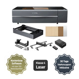 Bundle: xTool P2S Desktop-CO2-Laserschneider mit 55 W (Grau/Schwarz) Versatile Bundle - [3D Material-Shop]