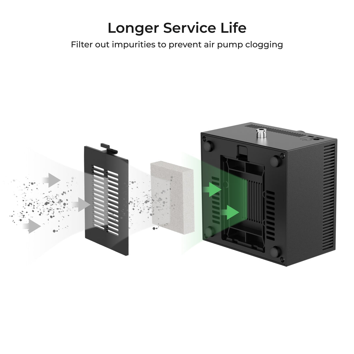  xTool S1 Smart Air Assist - [3D Material-Shop]