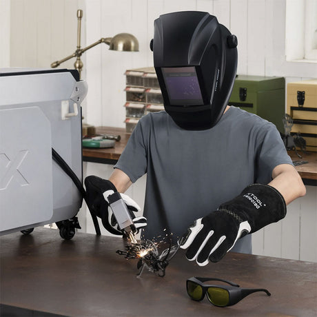 xTool MetalFab Automatisch abdunkelnder Laserschweißhelm (1080 nm) - [3D Material-Shop]