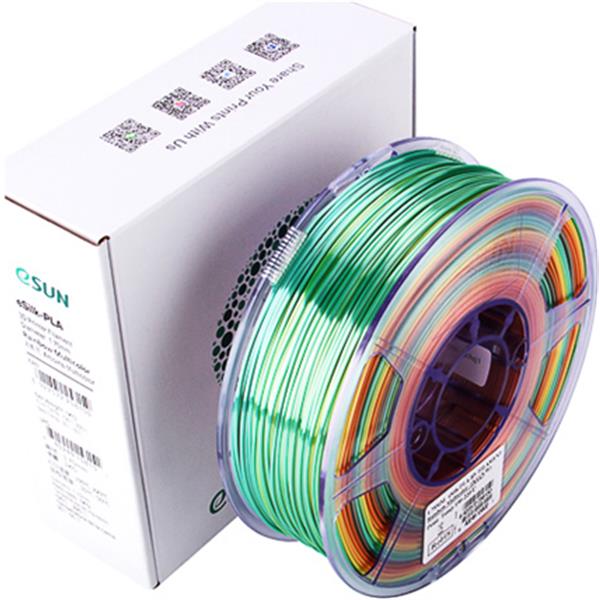 eSun eSilk-PLA Rainbow - 1,75 mm - 1 kg - 3D Material-Shop 
