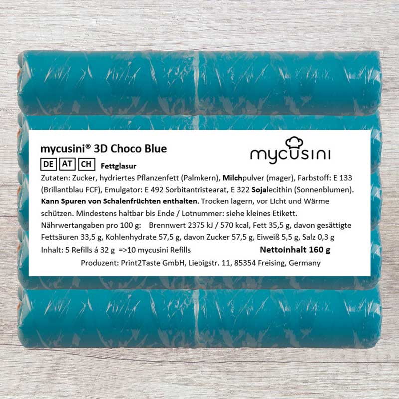 mycusini®3D Choco Blue - 3D Material-Shop 