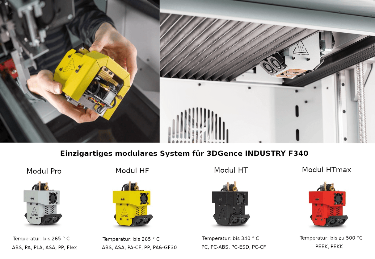 3DGence Druckmodul HTmax - 3D Material-Shop 