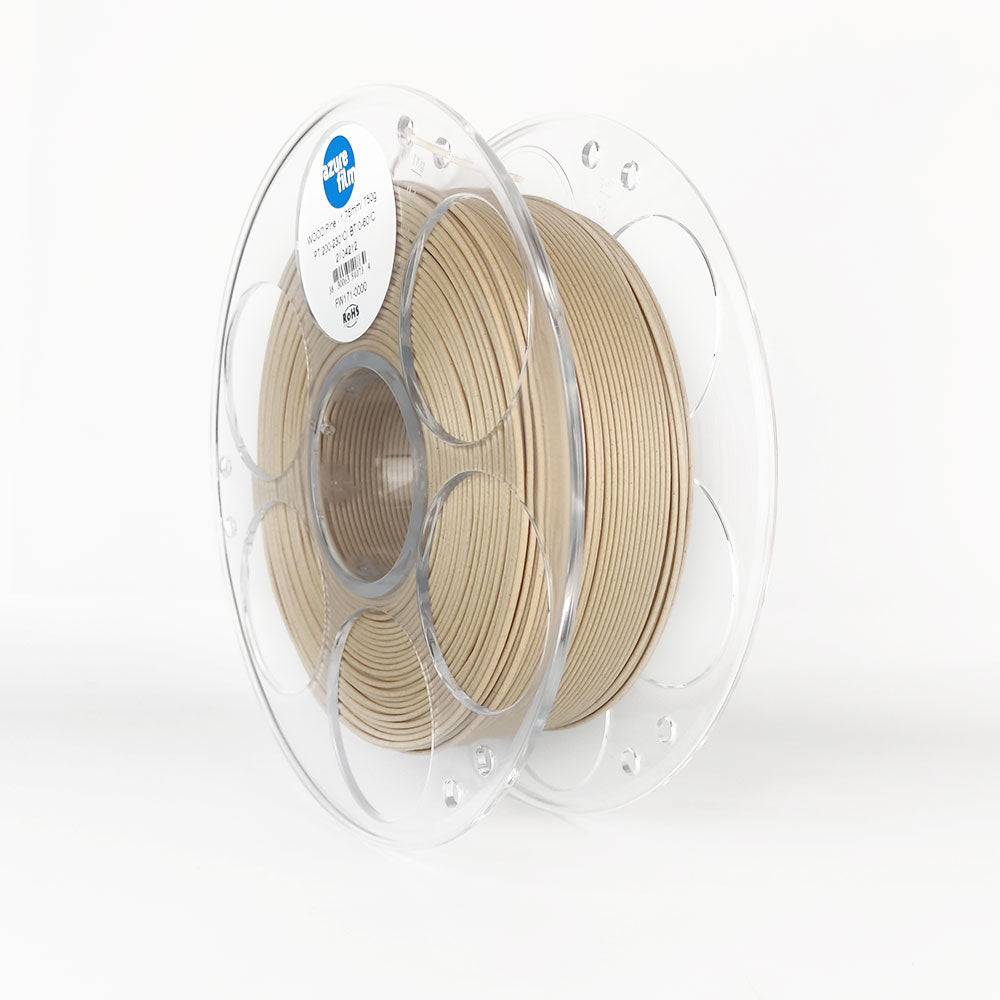 AzureFilm Wood Filament 1.75mm 750g - 3D Material-Shop 