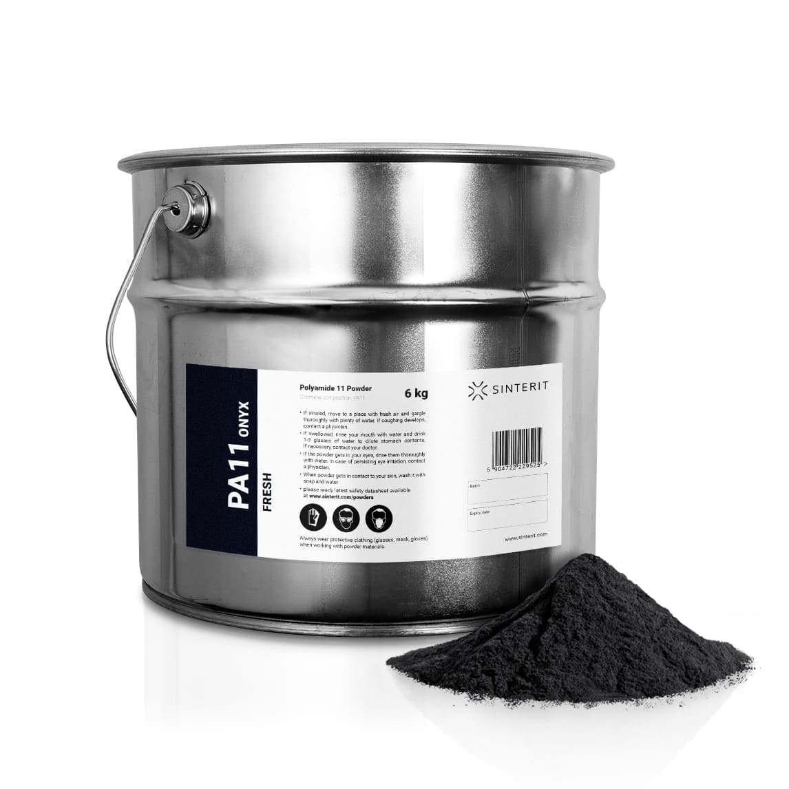 SINTERIT PA11 Onyx Fresh Powder 6 kg - 3D Material-Shop 
