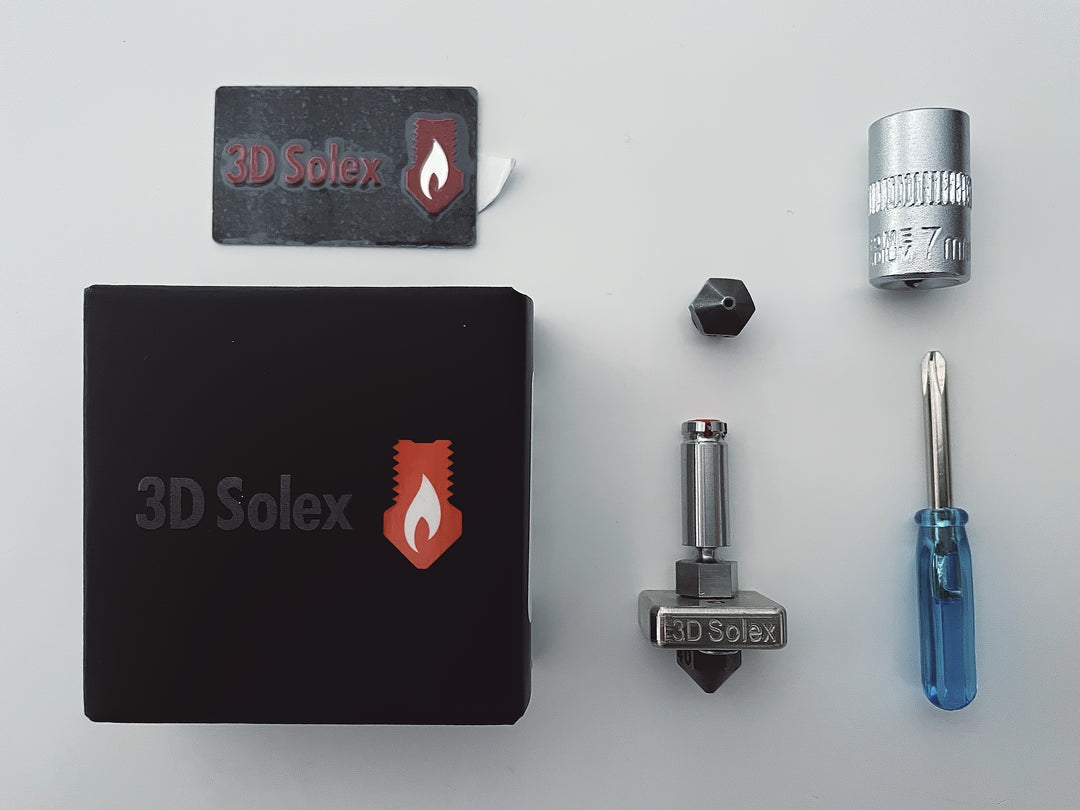 3DSolex Timeslicer Hotend Standard für Raise3D E2/Pro3 (0.40-0.80) - [3dmaterial-shop]