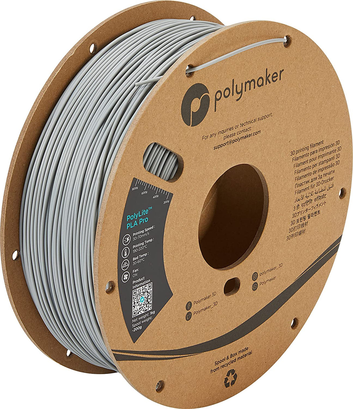 Polymaker-PolyLite-PLA-PRO - [3dmaterial-shop]